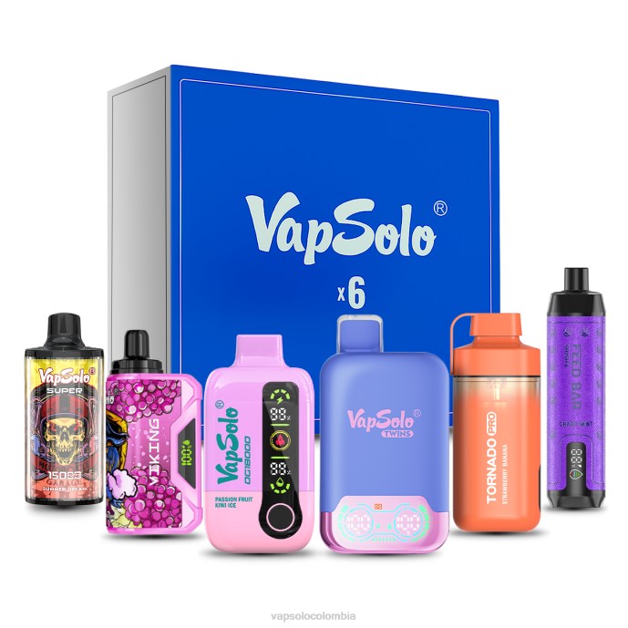 VapSolo conjunto de caja sorpresa | Vapsolo Precio R0LH25 sabores aleatorios