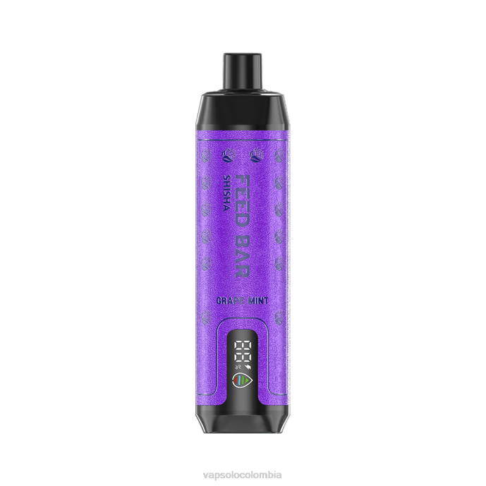 VapSolo SHISHA vaporizador desechable | Vapsolo Colombia R0LH6 menta de uva