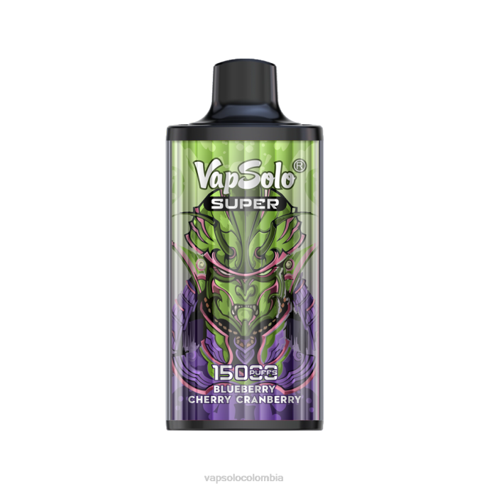 VapSolo SUPER vaporizador desechable | Vapsolo Colombia R0LH16 arándano cereza arándano