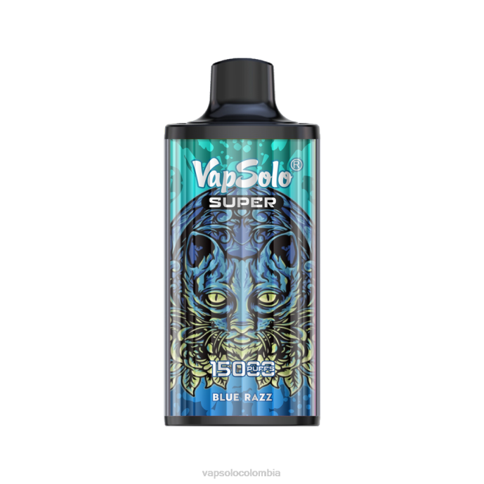 VapSolo SUPER vaporizador desechable | Vapsolo Comprar R0LH14 Razz azul