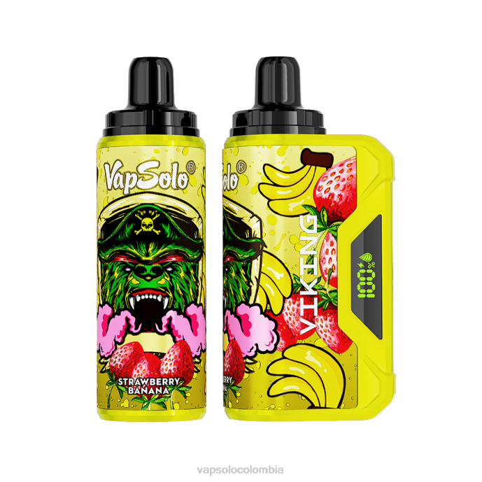VapSolo VIKING vaporizador desechable | Vapsolo Al Por Mayor R0LH43 plátano fresa